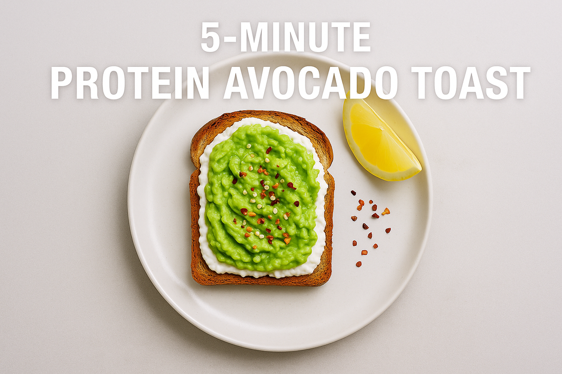 Quick & Healthy: 5-Minute Avocado Toast (High-Protein Version)